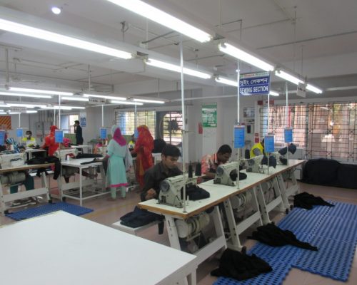 Sewing section